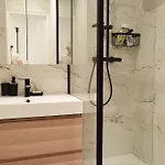 Ins Style 2 Bdrs In 15arr Cente 1mins To Metro N15-128 Appartement